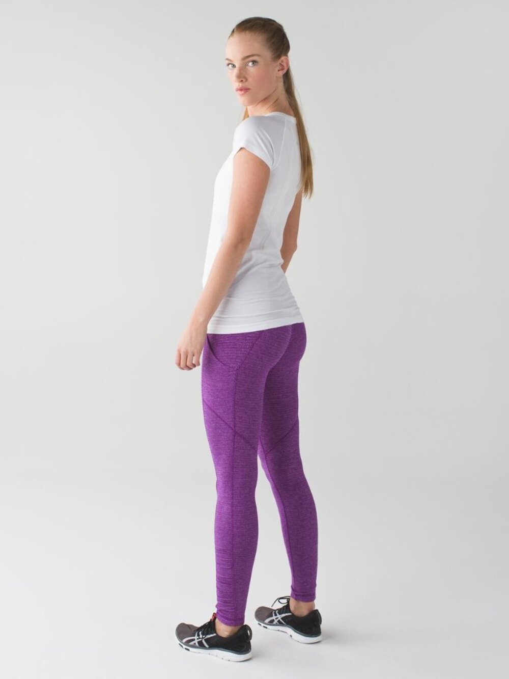 Lululemon Speed Tight IV *Rulu in Herringbone Heathered Tender Violet